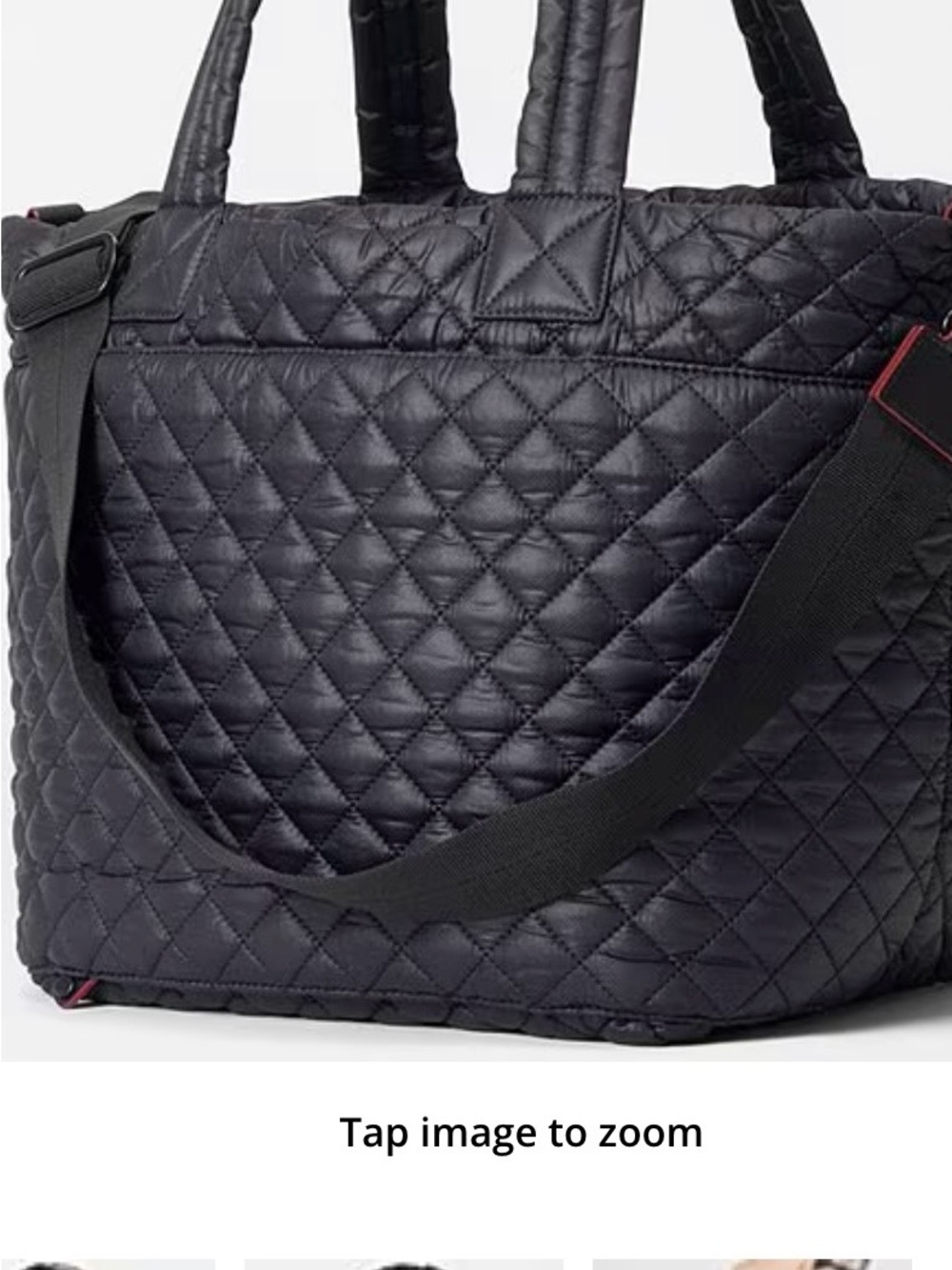 MZ Wallace med deluxe tote black NEW 
with tags - Picture 2 of 7